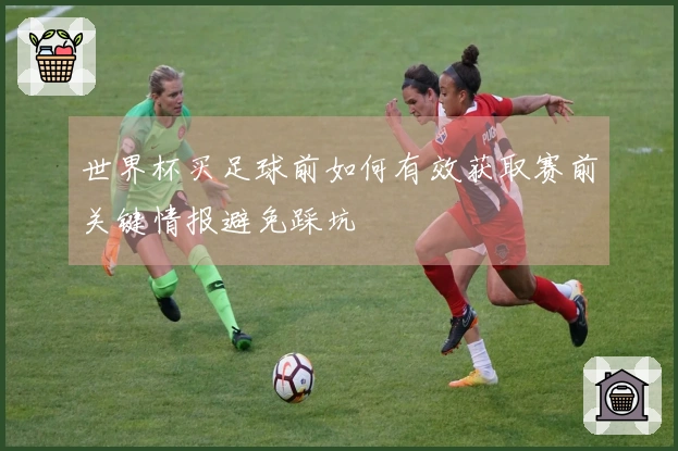 世界杯买足球前如何有效获取赛前关键情报避免踩坑